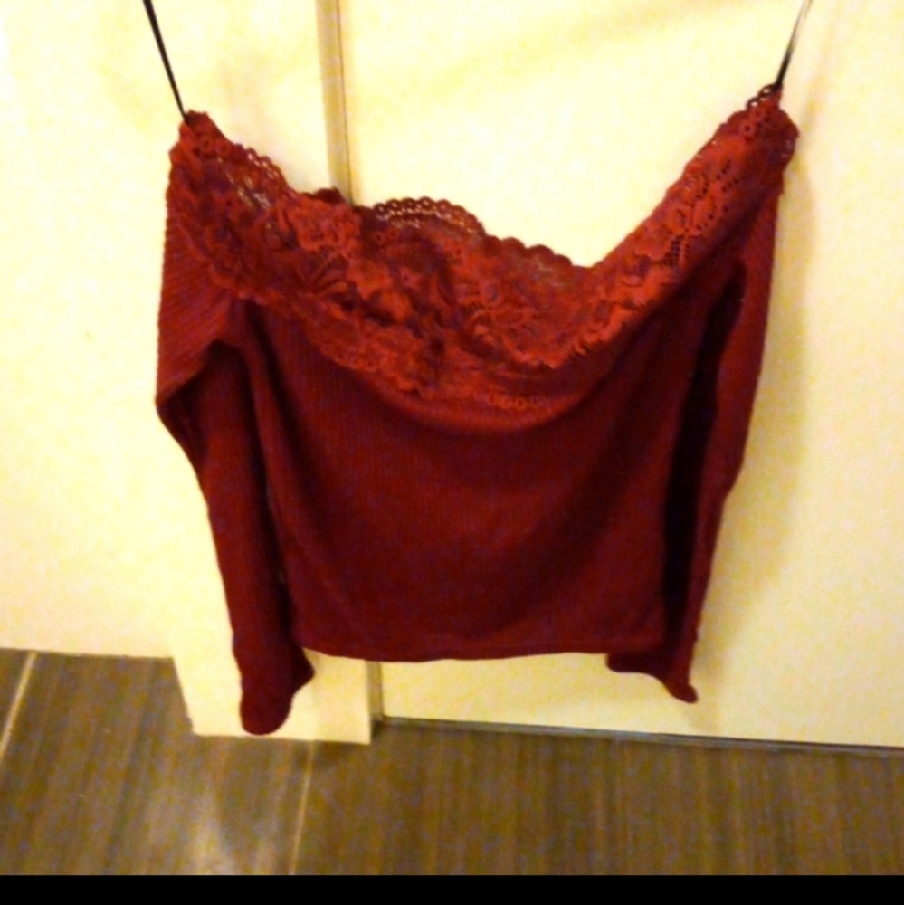 H&M off the shoulder top